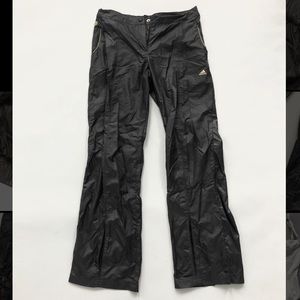Vintage Adidas wise leg track pants with zippers